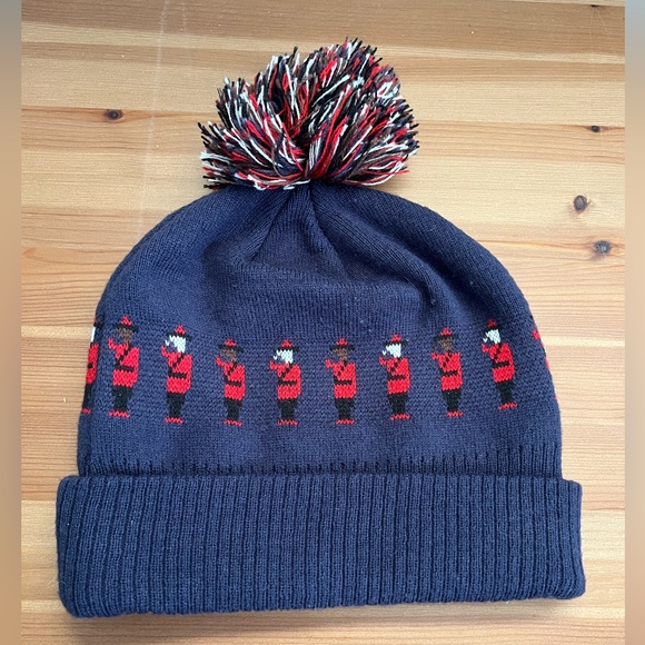 Arborist knit Mountie toque Navy blue o/s - Picture 3 of 5